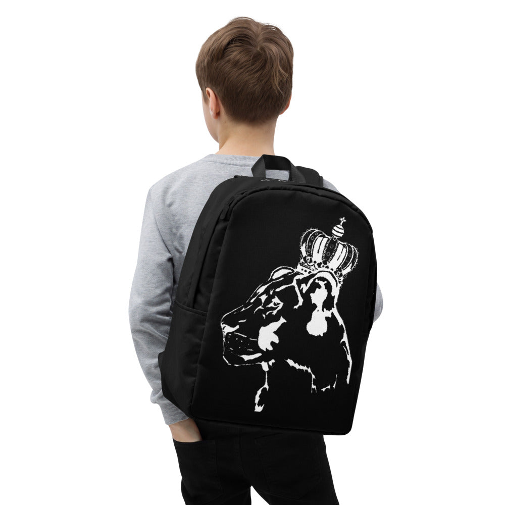 Black Queen Minimalist Backpack
