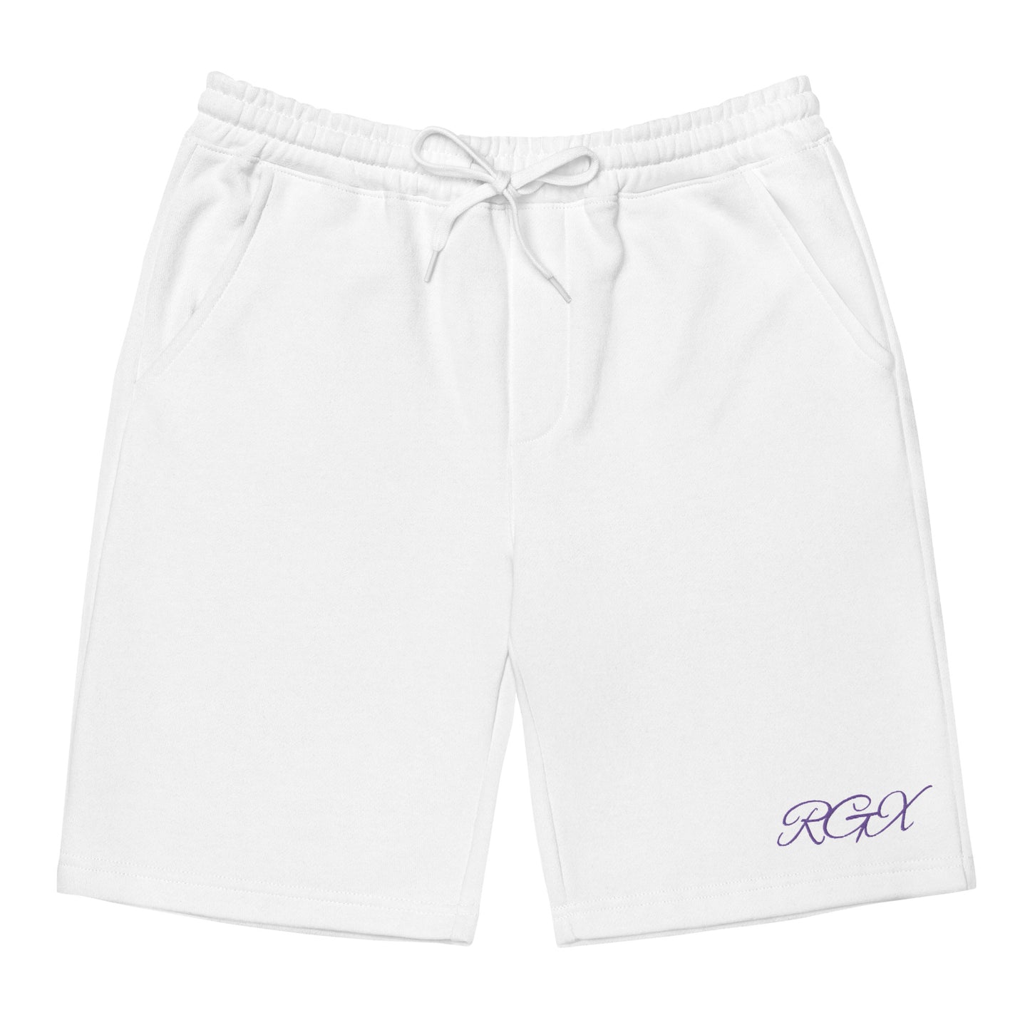 Purple RGX fleece shorts