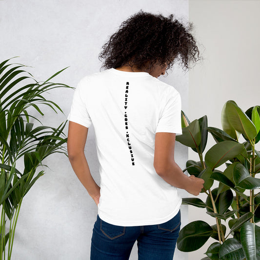Reality black logo T-shirt
