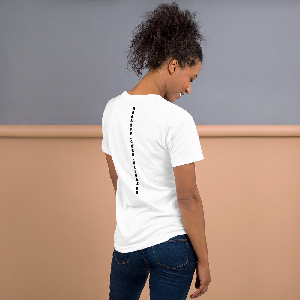 Reality black logo T-shirt