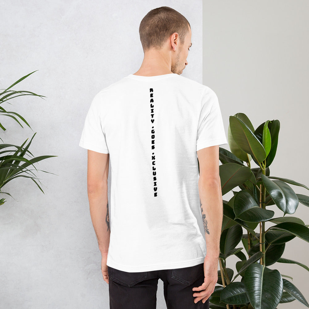Reality black logo T-shirt