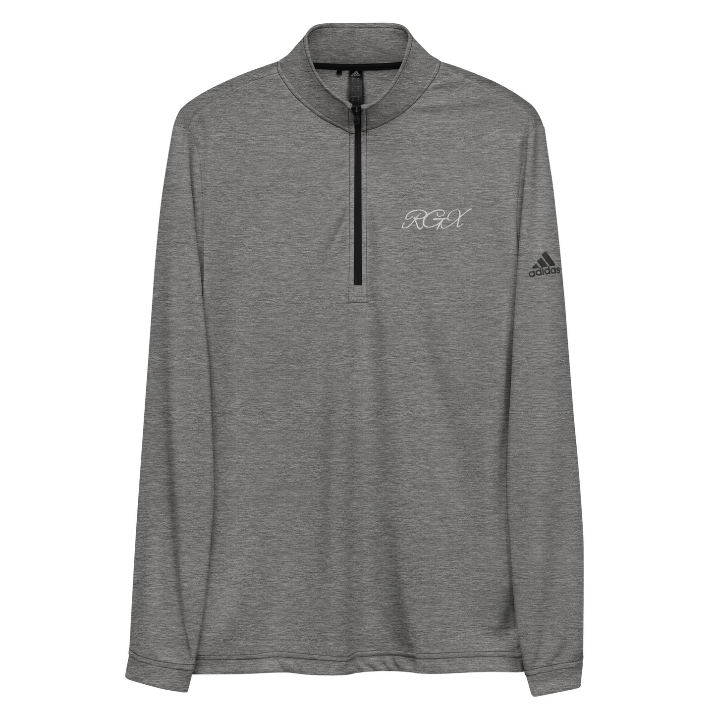 White logo Quarter zip pullover