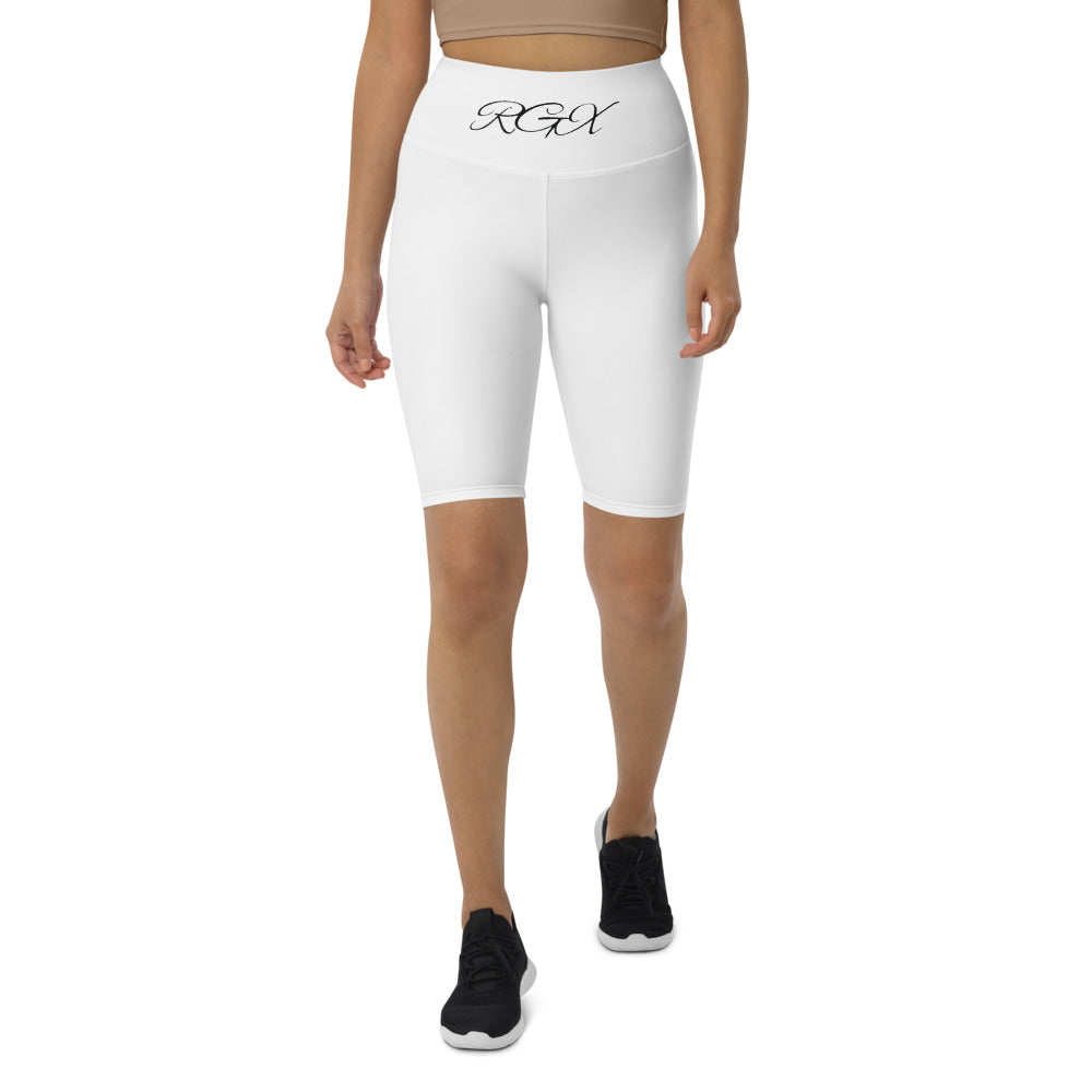 White Biker Shorts