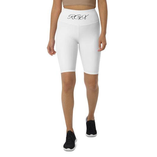 White Biker Shorts