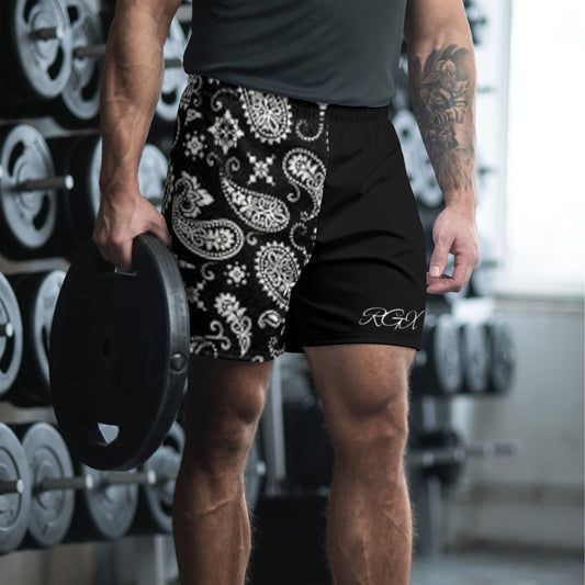 Black RGX Bandana Long Shorts