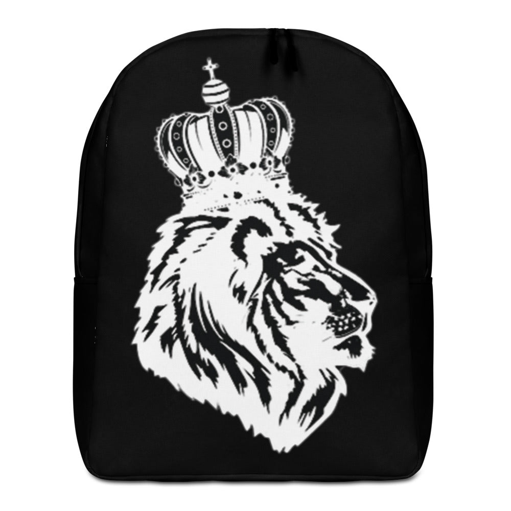 Black King Minimalist Backpack