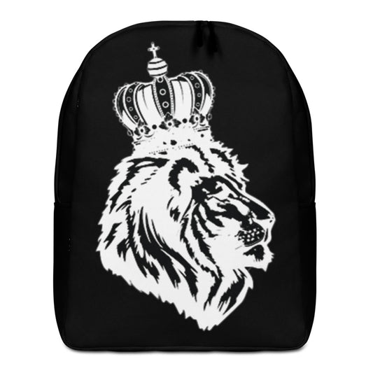 Black King Minimalist Backpack