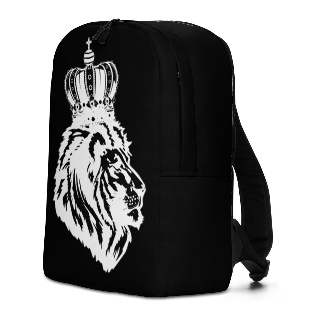 Black King Minimalist Backpack