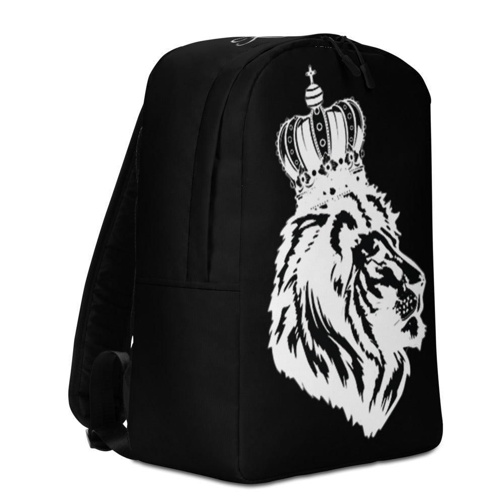 Black King Minimalist Backpack
