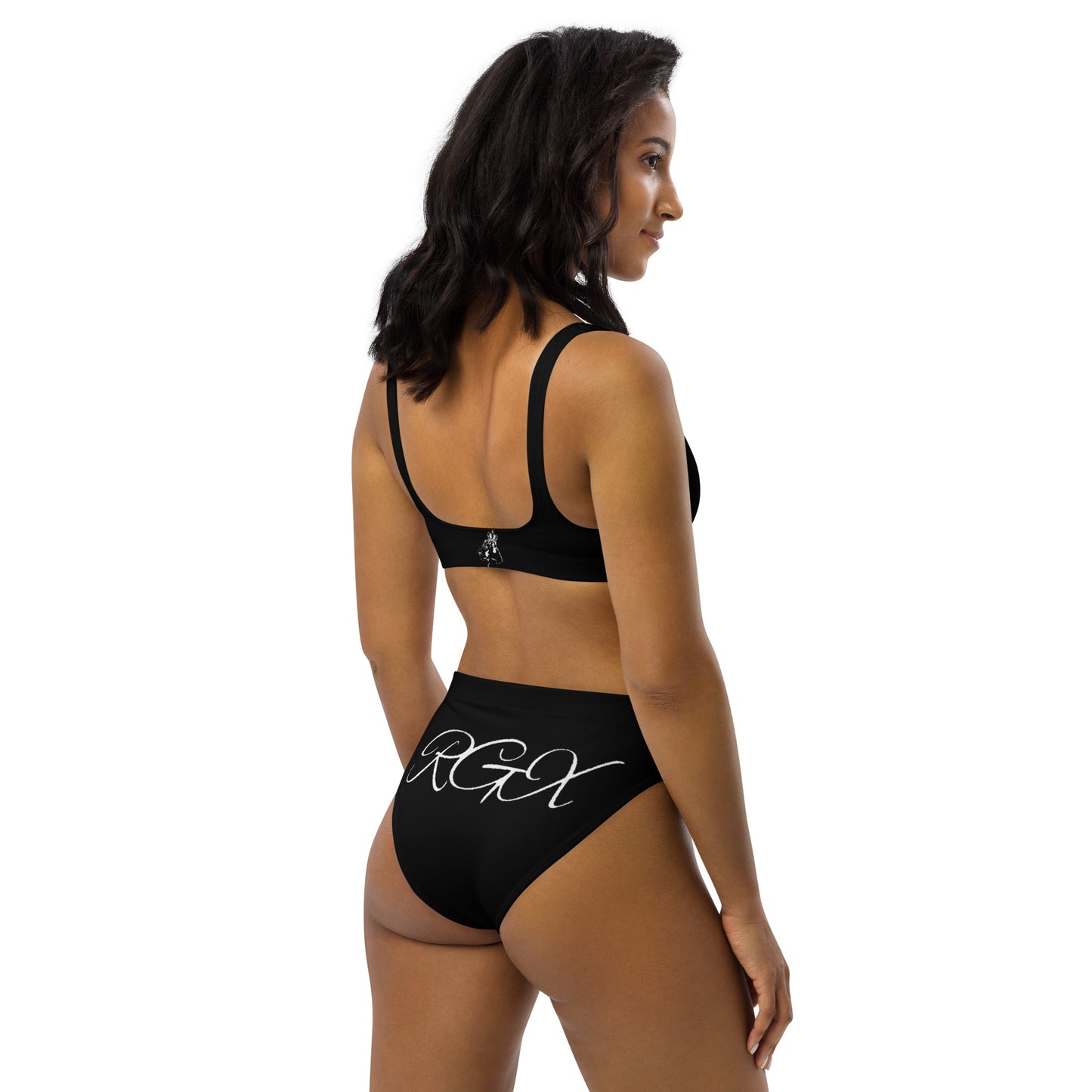Recycled high-waisted bikini