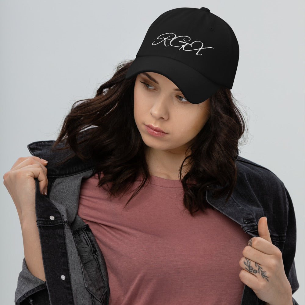 White RGX Dad hat