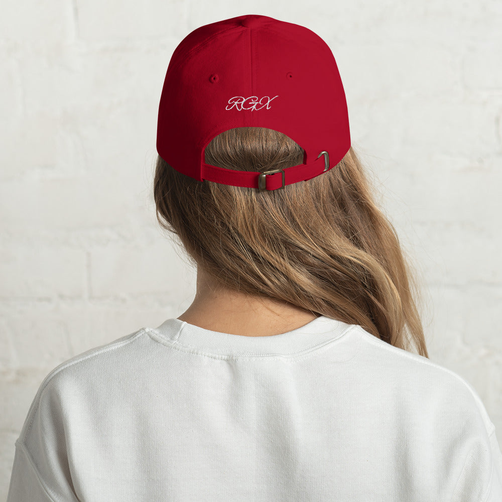 White RGX Dad hat