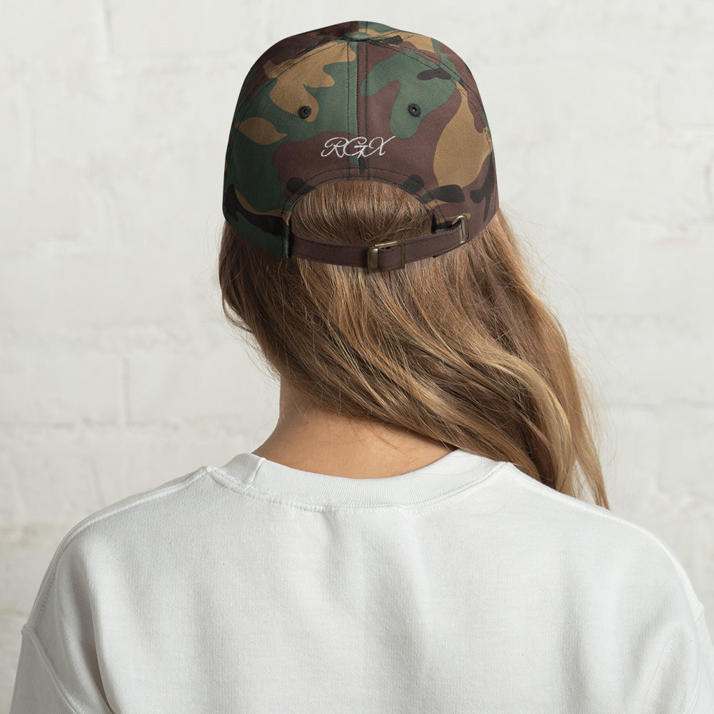 White RGX Dad hat