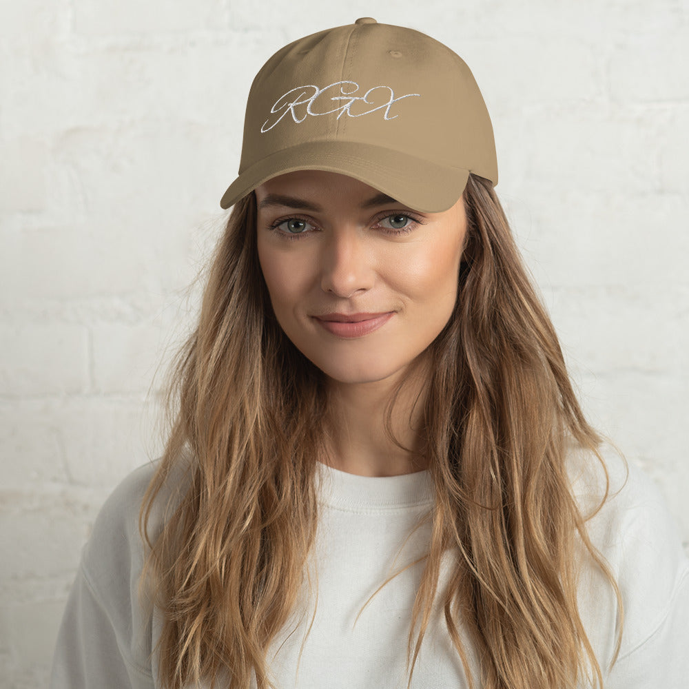 White RGX Dad hat