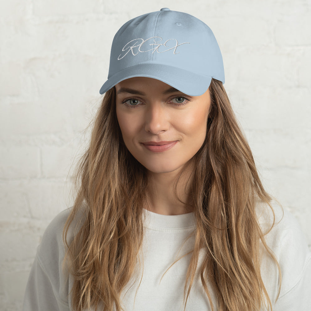 White RGX Dad hat