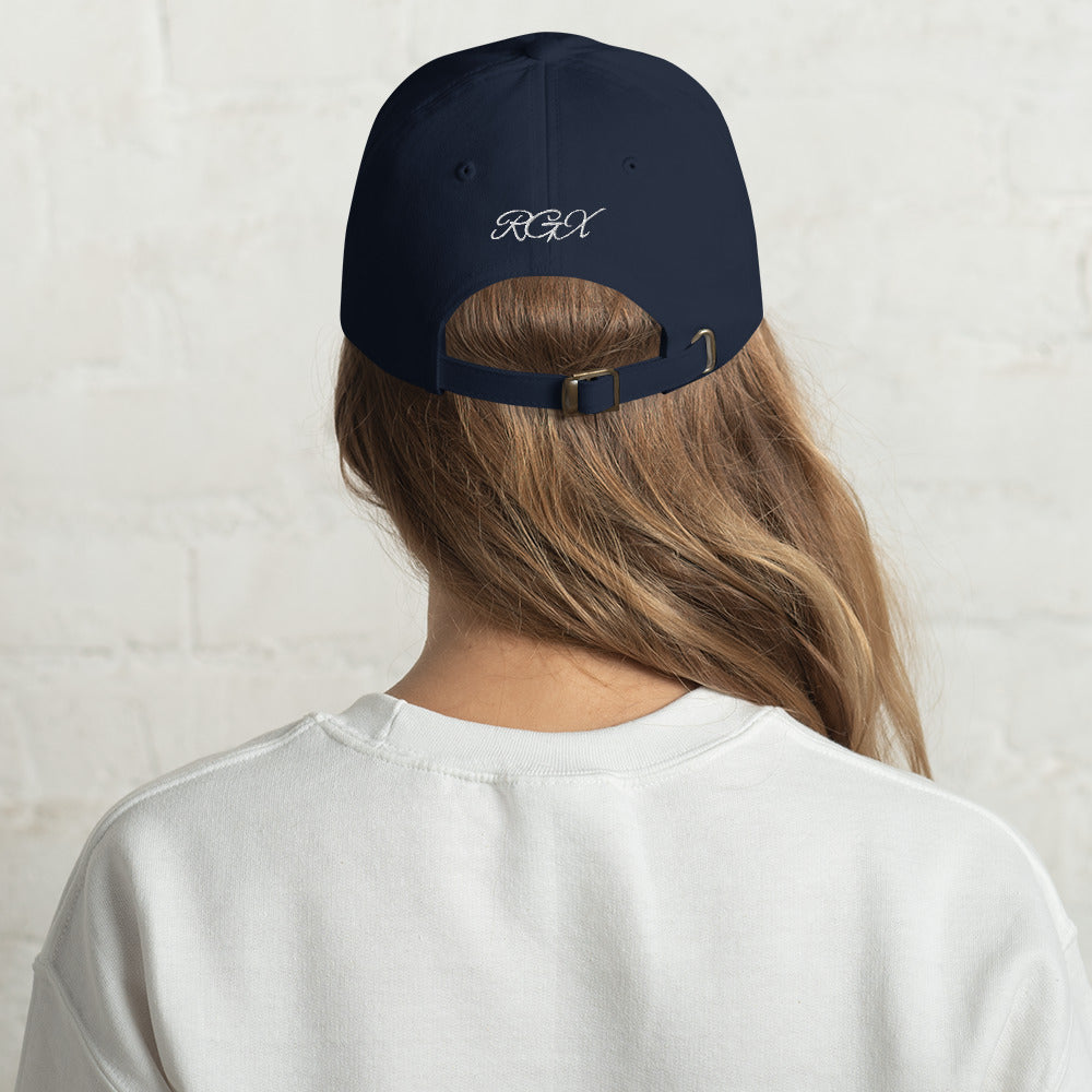 White RGX Dad hat