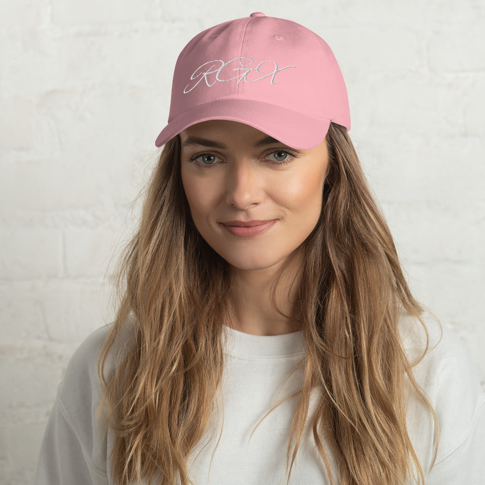 White RGX Dad hat