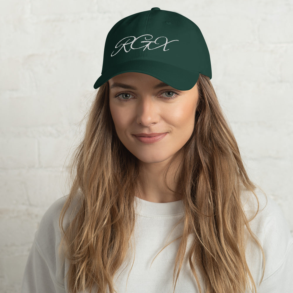 White RGX Dad hat