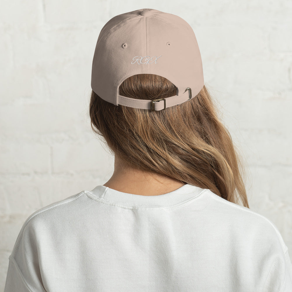 White RGX Dad hat