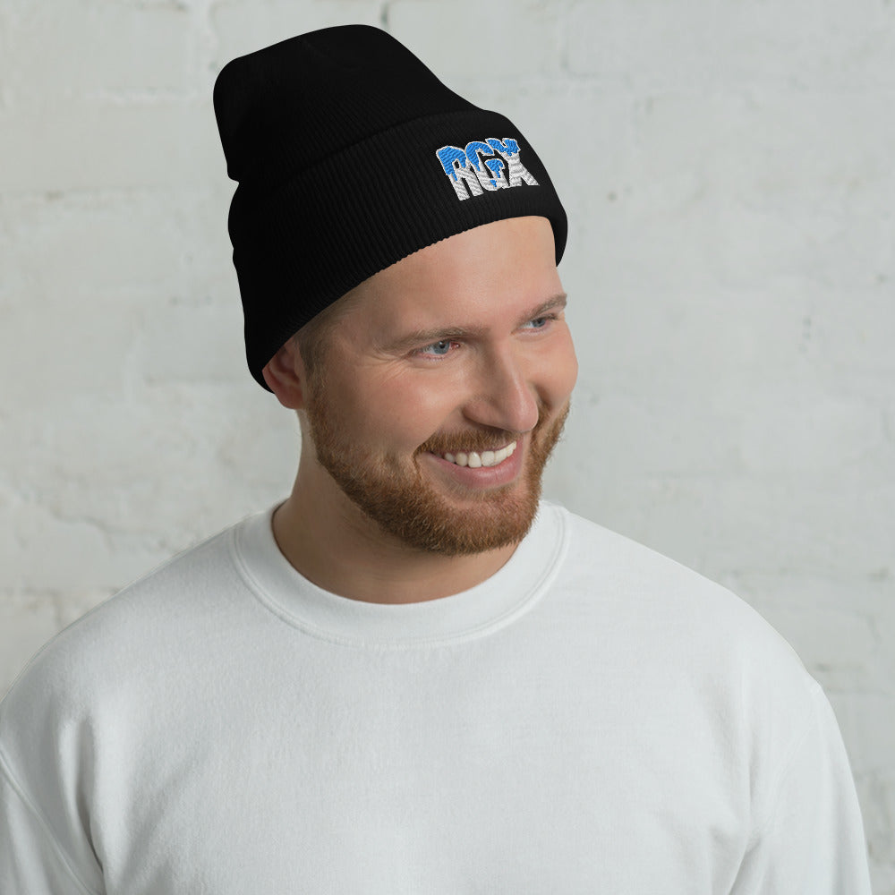 Frost Black RGX Cuffed Beanie