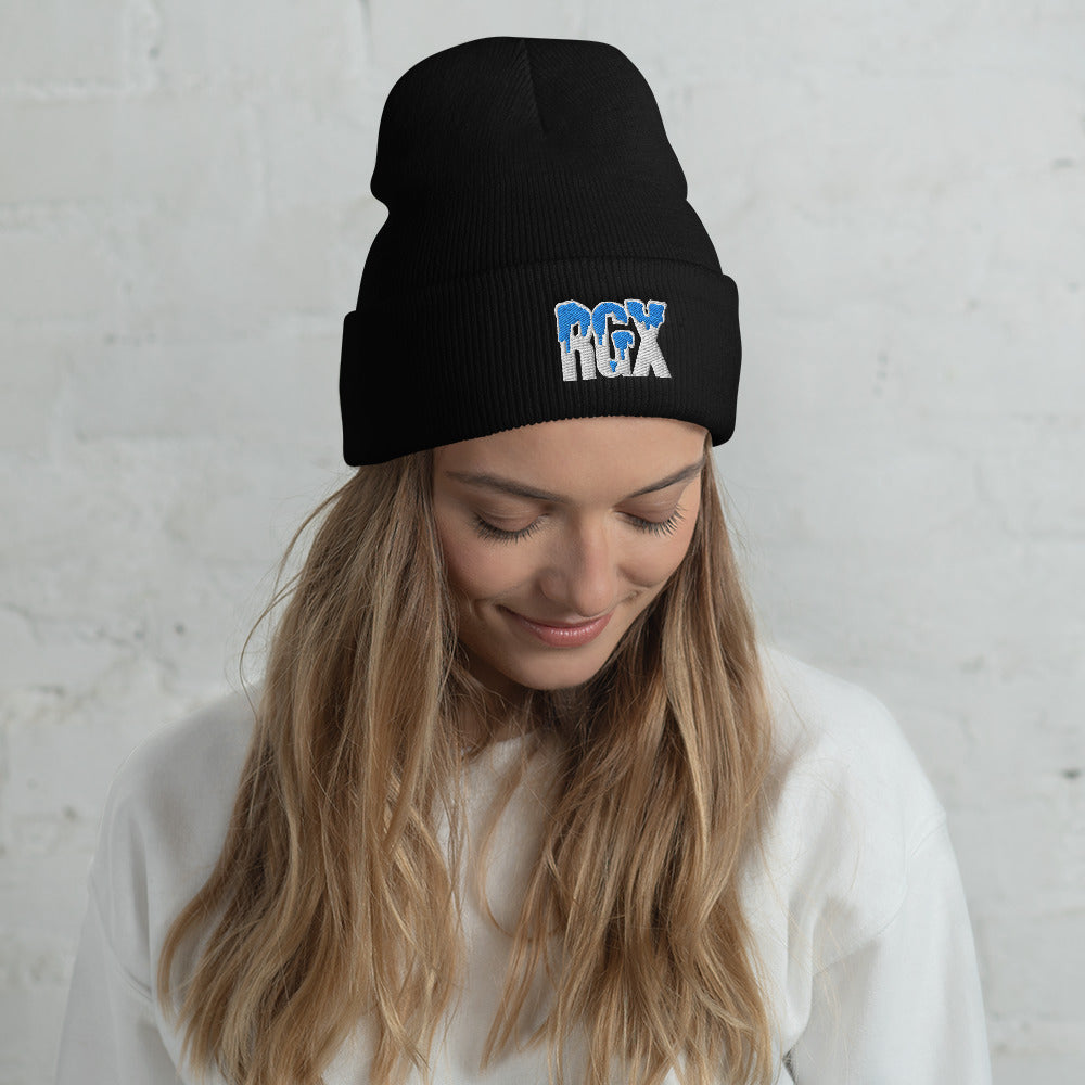 Frost Black RGX Cuffed Beanie