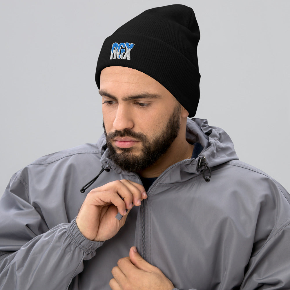 Frost Black RGX Cuffed Beanie
