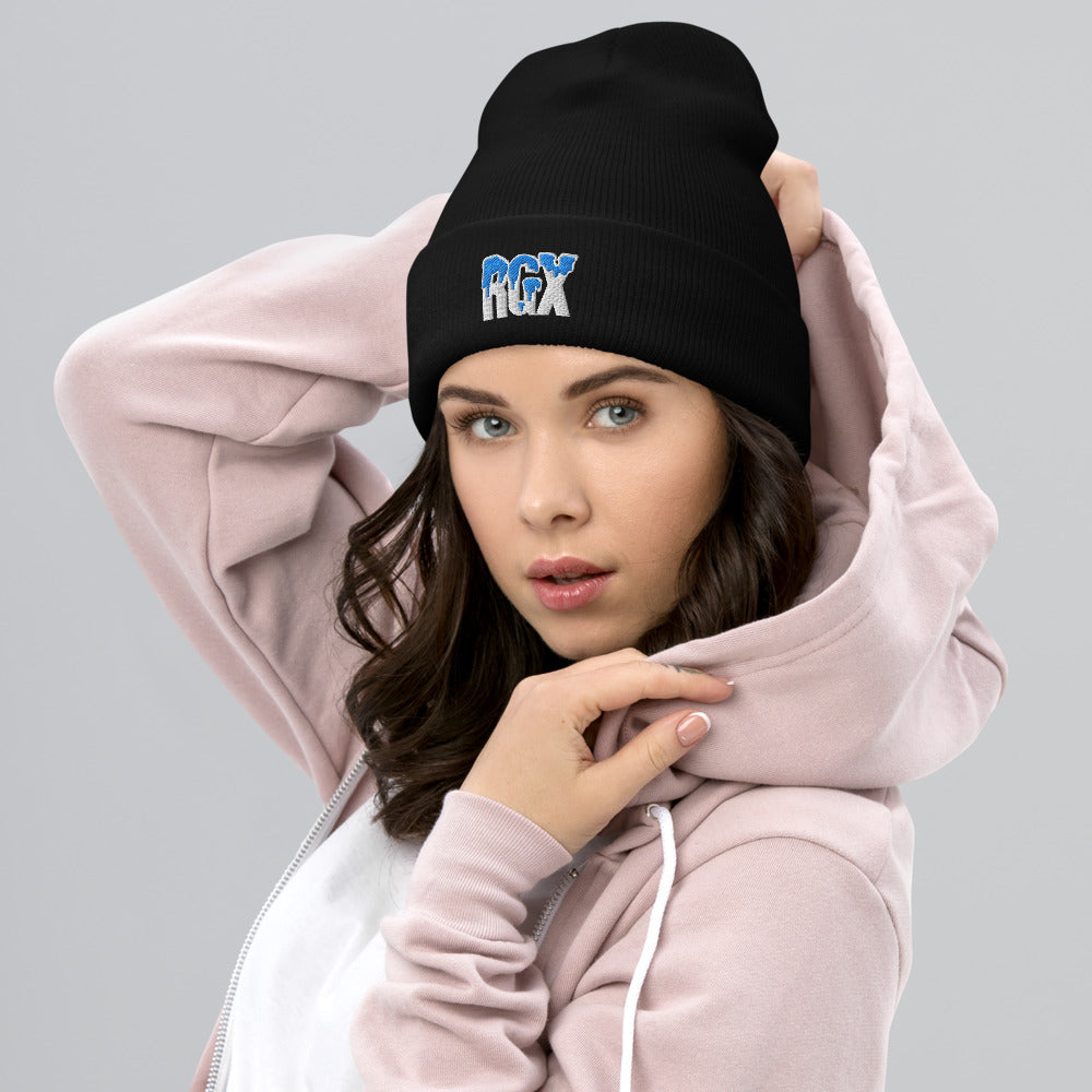 Frost Black RGX Cuffed Beanie
