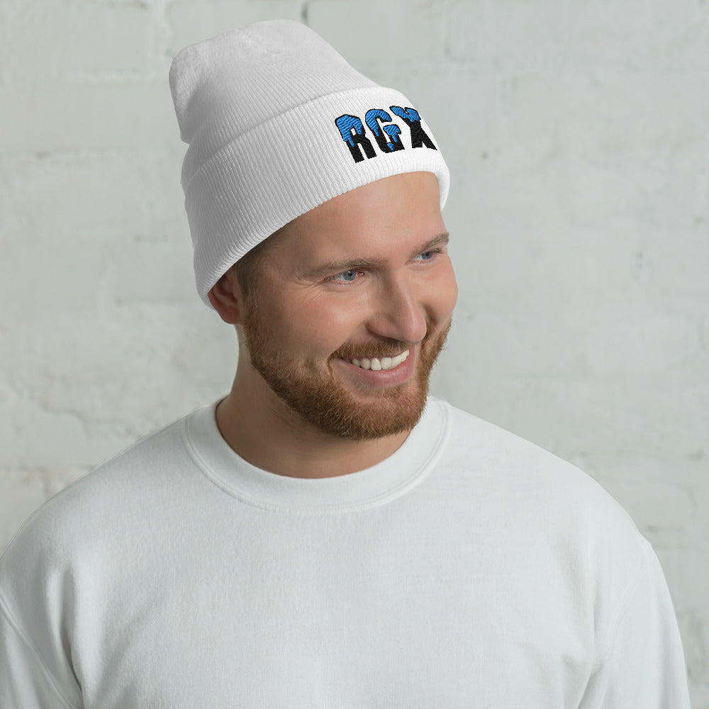 Frost White RGX Cuffed Beanie