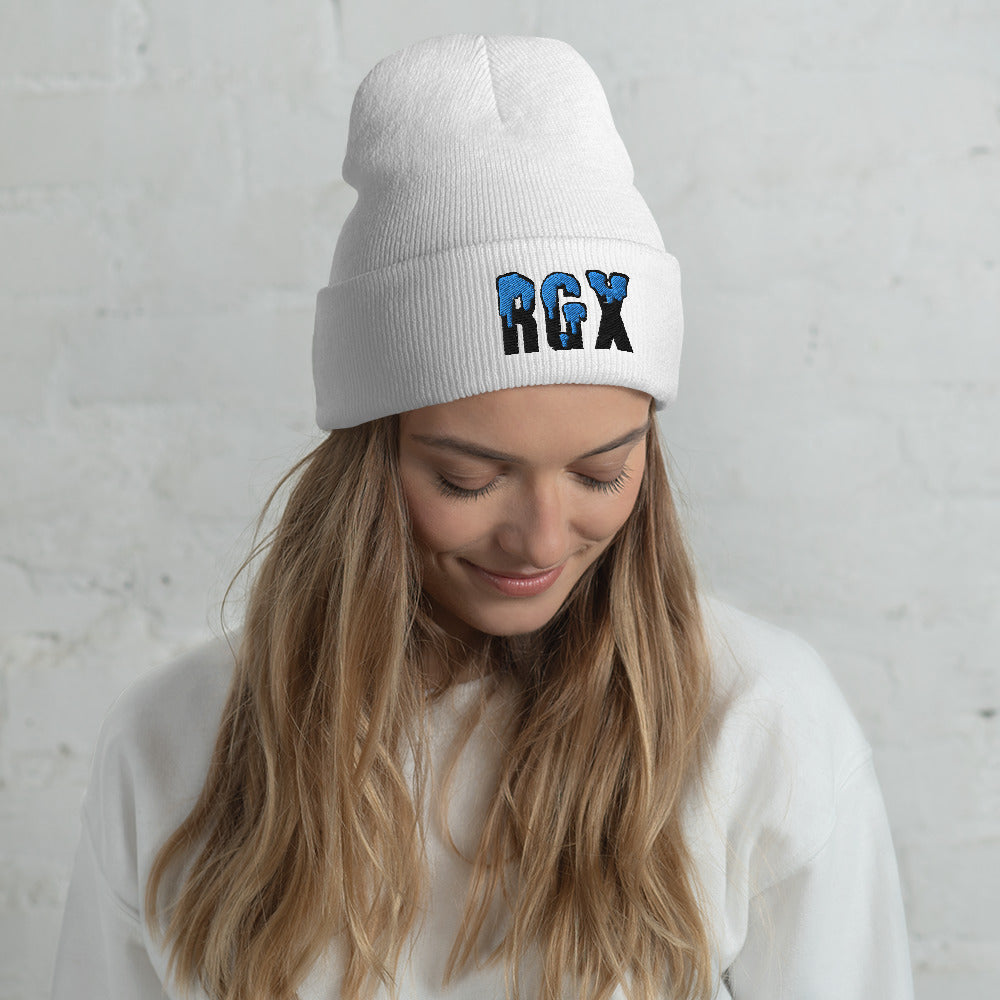 Frost White RGX Cuffed Beanie