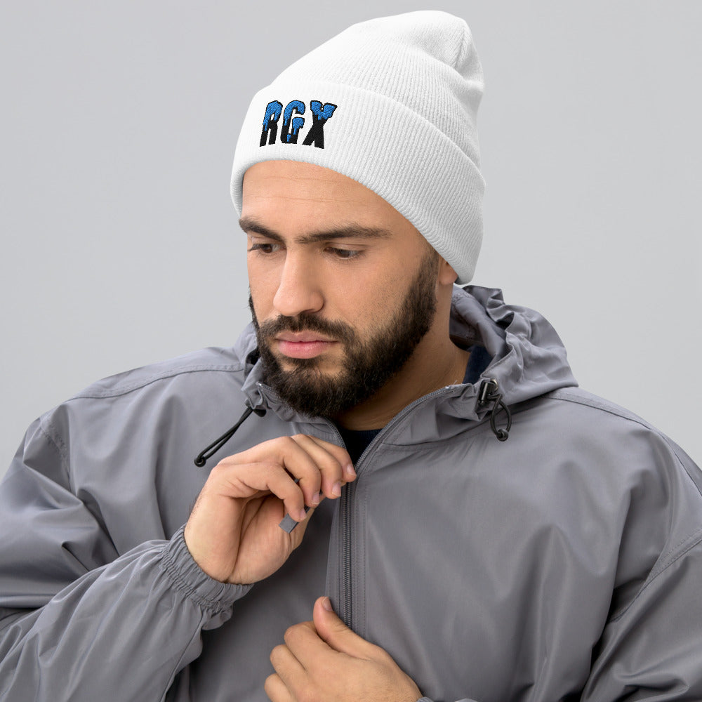 Frost White RGX Cuffed Beanie