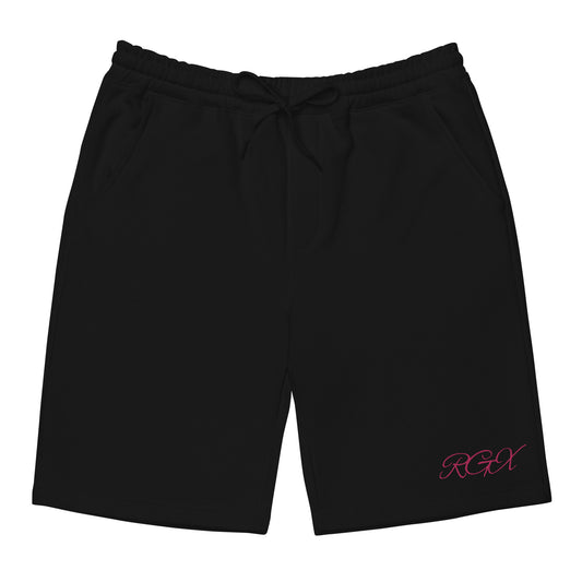 Pink RGX fleece shorts