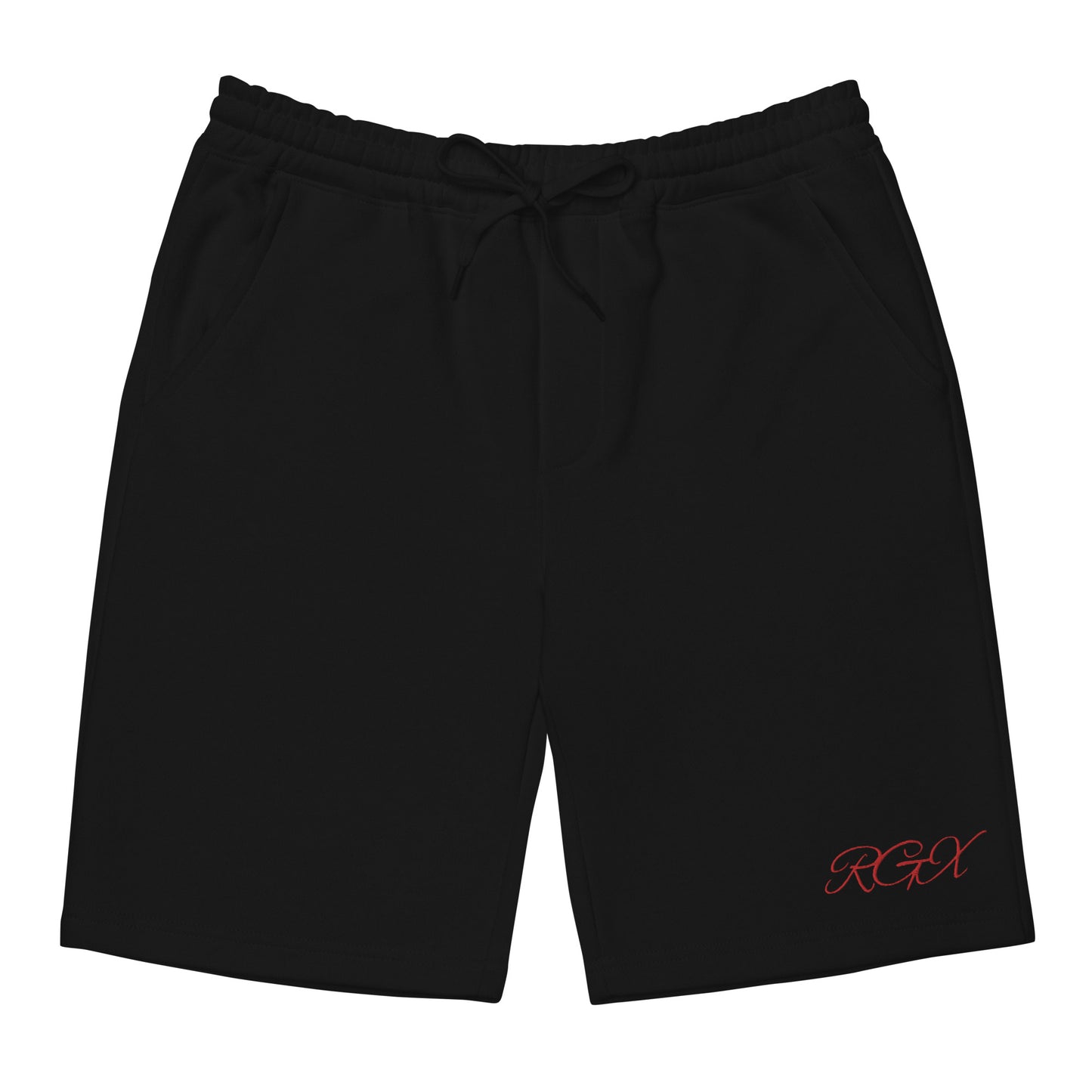 Red RGX fleece shorts