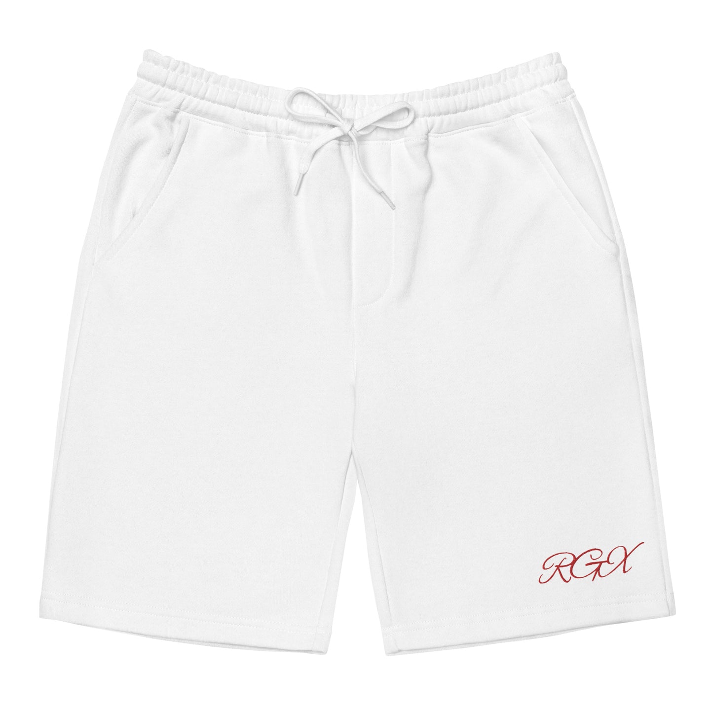 Red RGX fleece shorts