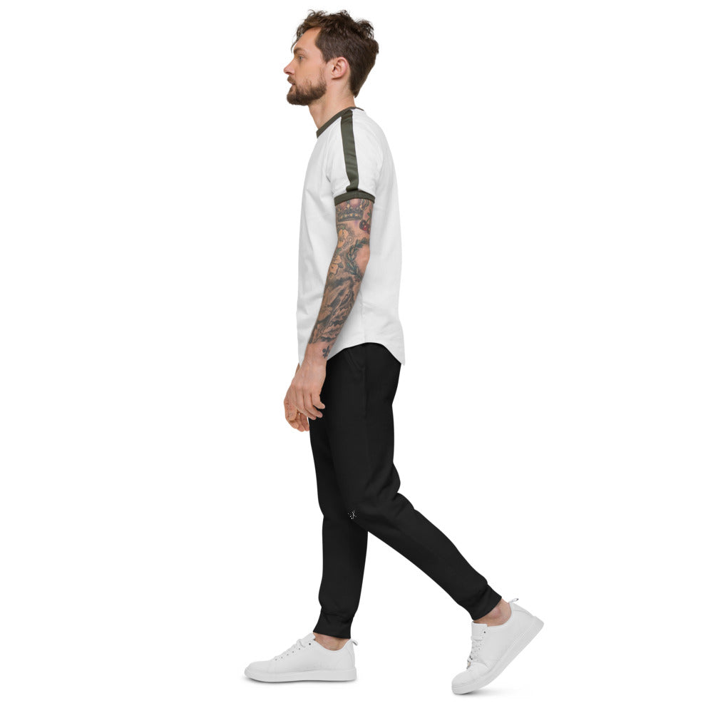 White Logo RGX fleece sweatpants