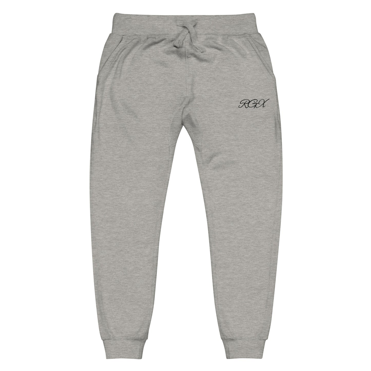 Black fleece sweatpants