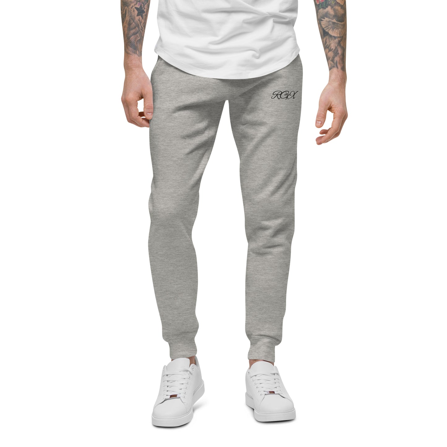 Black fleece sweatpants