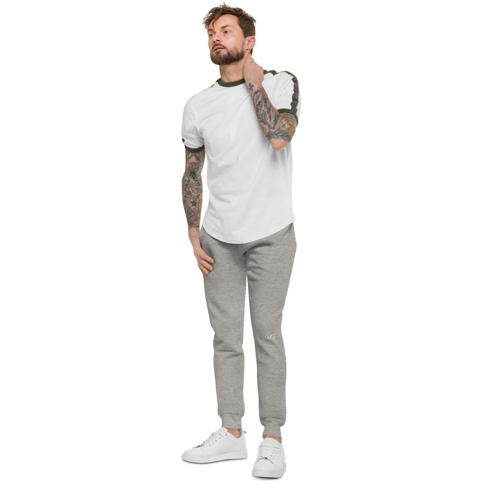 White Logo RGX fleece sweatpants