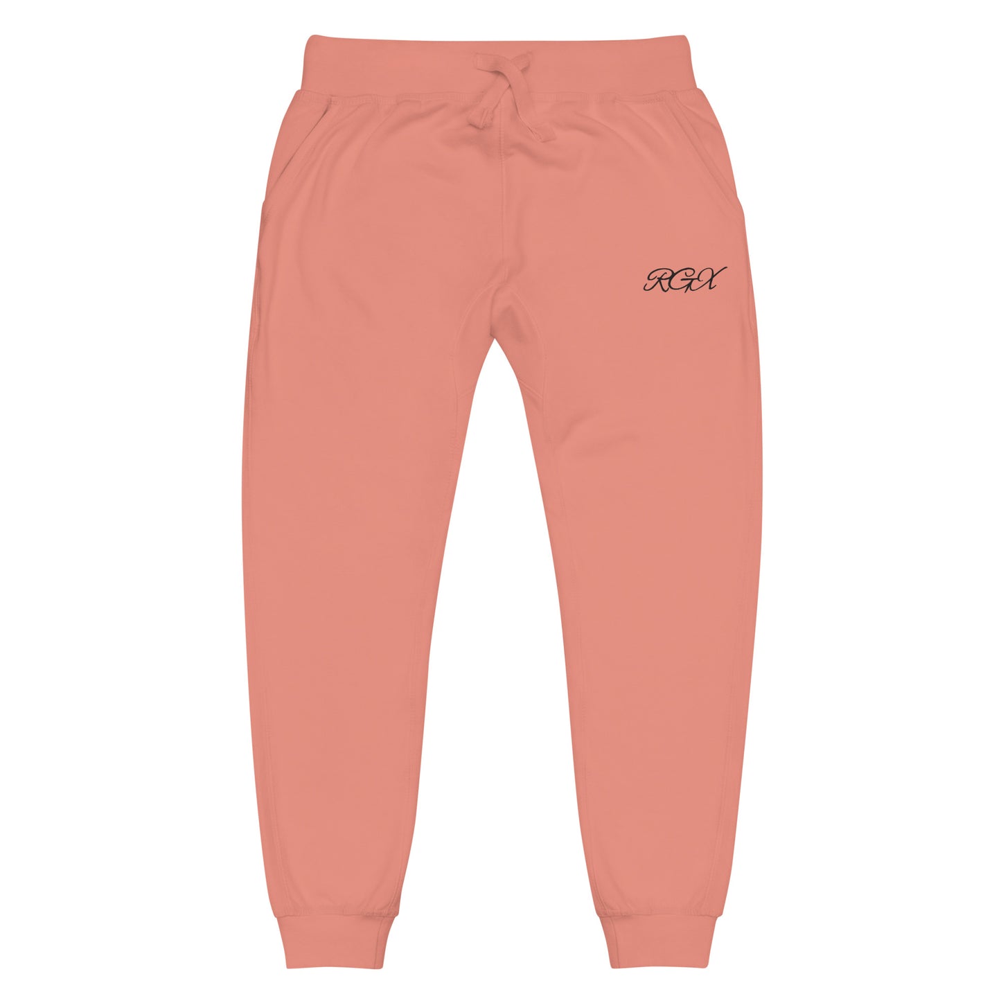Black fleece sweatpants