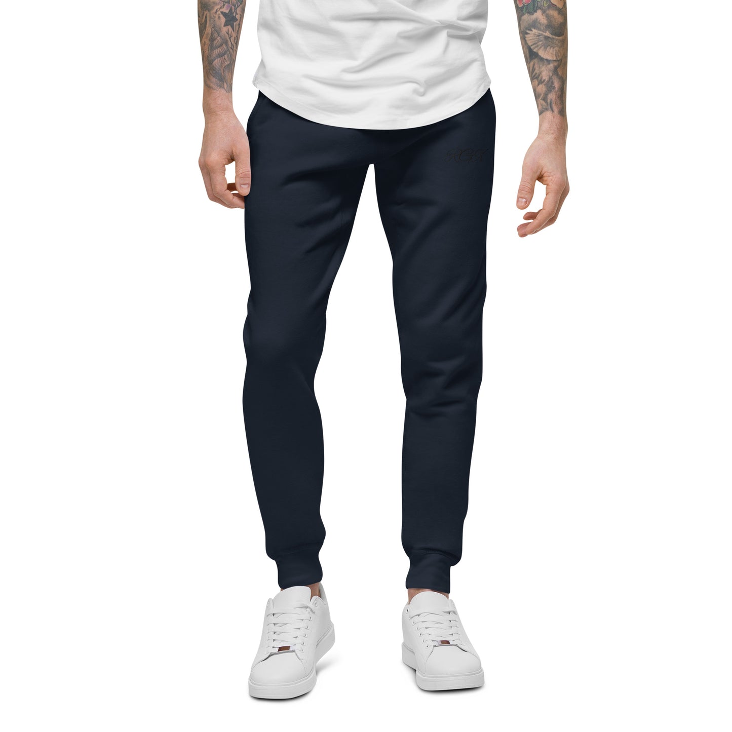 Black fleece sweatpants