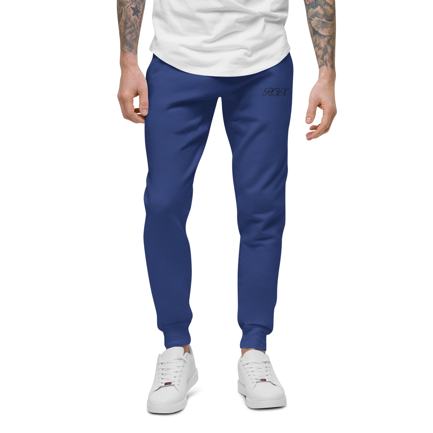 Black fleece sweatpants