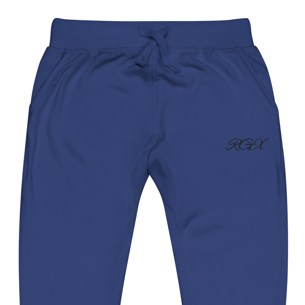 Black fleece sweatpants