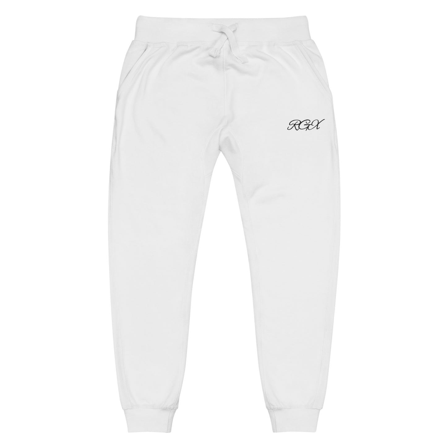 Black fleece sweatpants