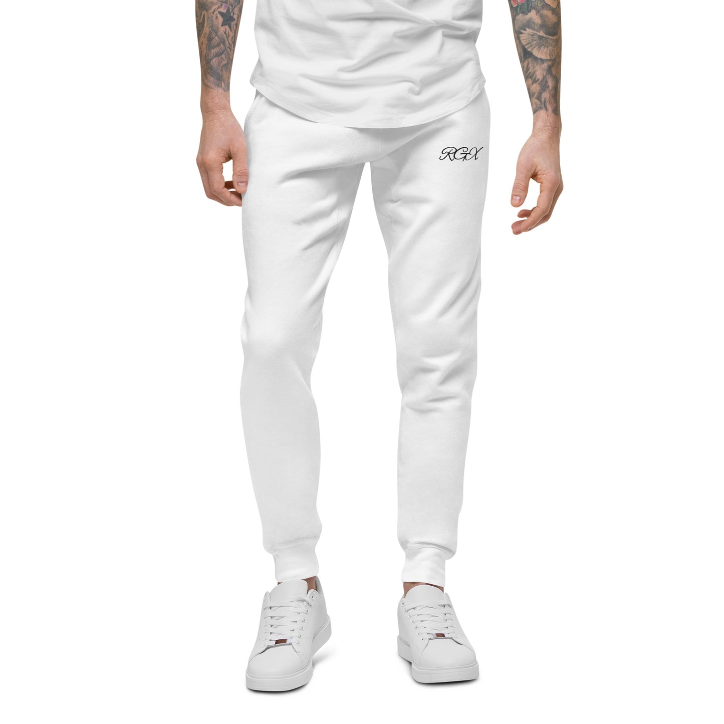 Black fleece sweatpants
