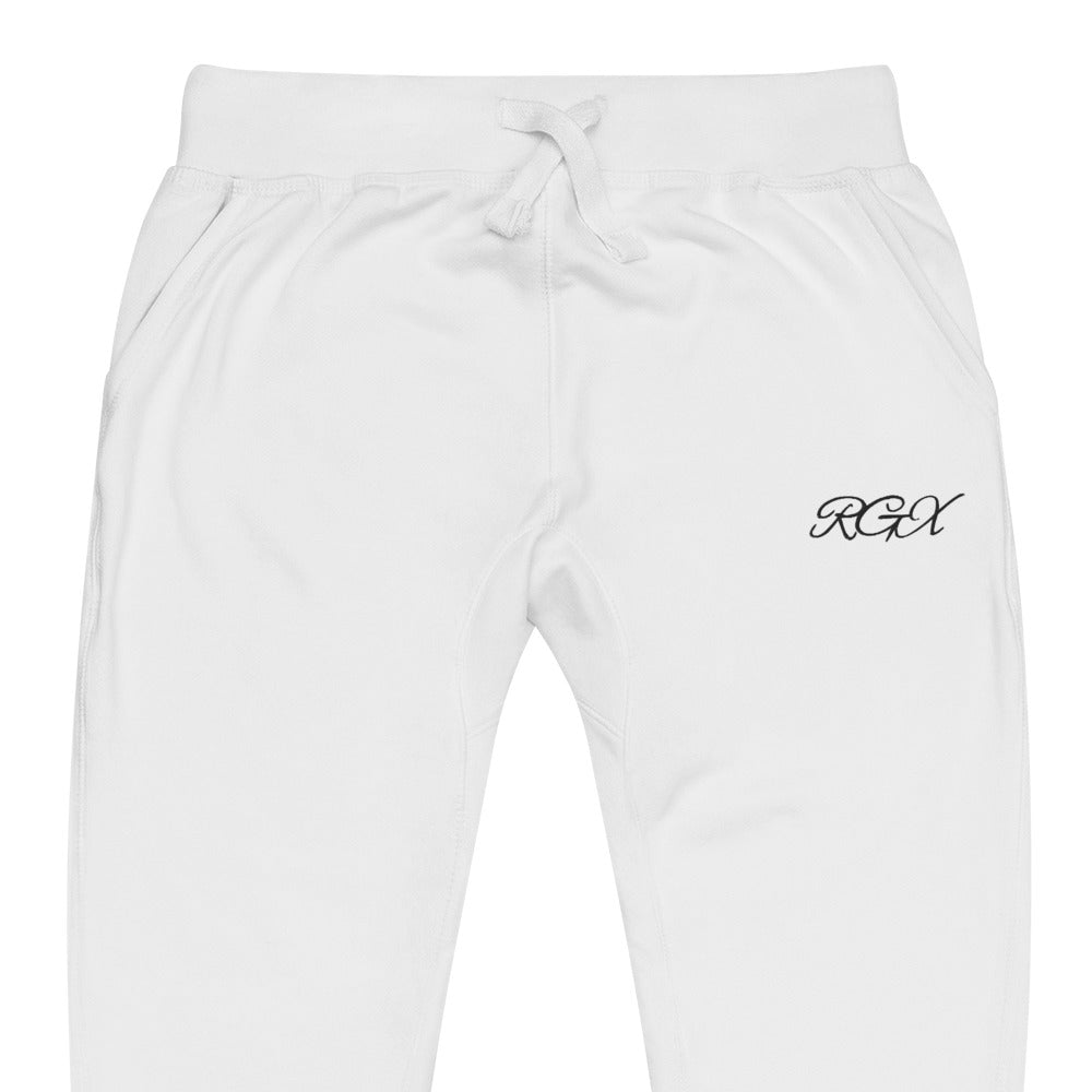 Black fleece sweatpants