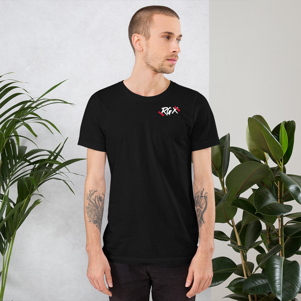 White Taped logo t-shirt
