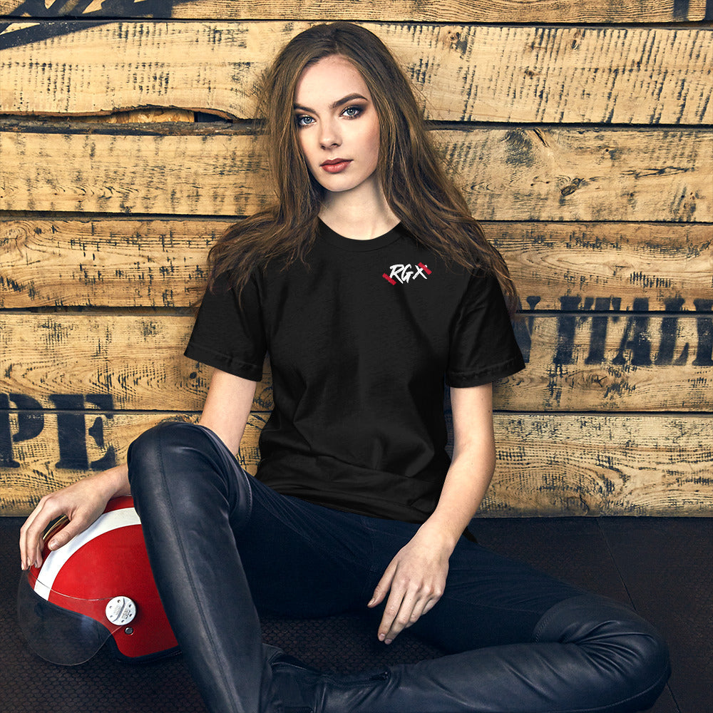 White Taped logo t-shirt